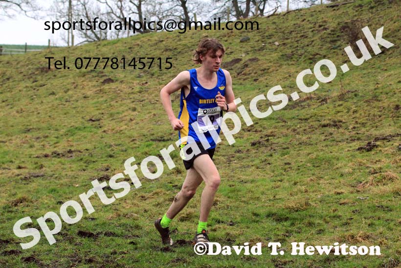 Mens under-17s 2022 North Eastern Harrier League, Thornley Farm, Peterlee, County Durham. Photo: David T. Hewitson/Sports for All Pics